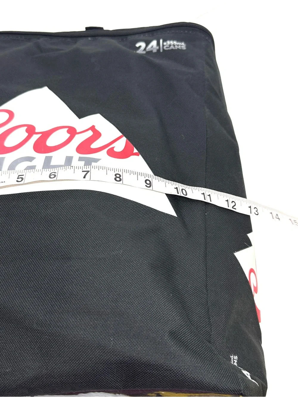 Coors Light 24-can insulated backpack cooler NWOT